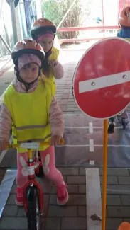 Közlekedésbiztonsági nap a Csemetekert óvodában