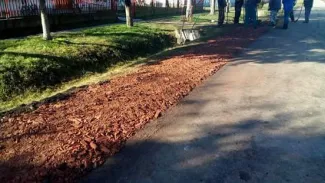 Parkolóépítés Csárdaszálláson