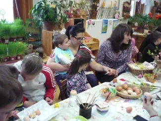 Húsvétváró kézműves játszóház - Százszorszép Óvoda