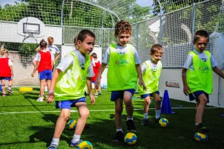 OVI-SPORT PÁLYA ÁTADÓ ÜNNEPSÉG - SZÁZSZORSZÉP ÓVODA