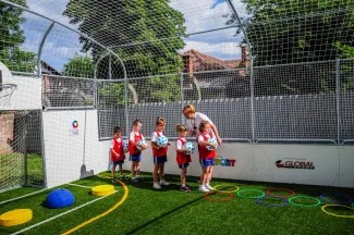 OVI-SPORT PÁLYA ÁTADÓ ÜNNEPSÉG - SZÁZSZORSZÉP ÓVODA