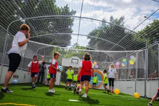 OVI-SPORT PÁLYA ÁTADÓ ÜNNEPSÉG - SZÁZSZORSZÉP ÓVODA