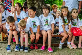OVI-SPORT PÁLYA ÁTADÓ ÜNNEPSÉG - SZÁZSZORSZÉP ÓVODA