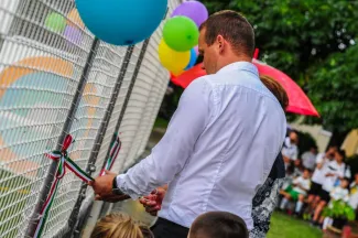 OVI-SPORT PÁLYA ÁTADÓ ÜNNEPSÉG - SZÁZSZORSZÉP ÓVODA