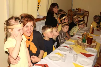 Mézes reggeli a Százszorszép és Margaréta ovisokkal