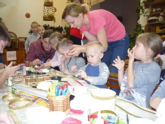Adventi Játszóház a Százszorszép Óvodában