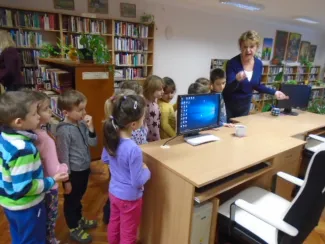 Könyvtár program - Százszorszép Óvoda