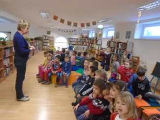 Könyvtár program - Százszorszép Óvoda