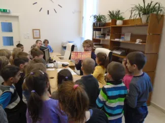 Könyvtár program - Százszorszép Óvoda
