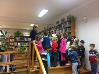 Könyvtár program - Százszorszép Óvoda