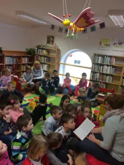 Könyvtár program - Százszorszép Óvoda