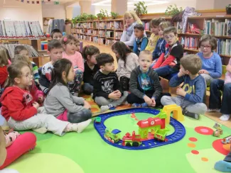 Könyvtár program - Százszorszép Óvoda