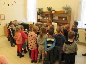 Könyvtár program - Százszorszép Óvoda