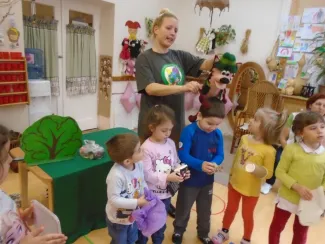 &amp;quot;Bábozd zöldre az Otthonod” - Öko-Mesekuckó foglalkozások
