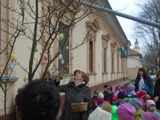 Húsvétvárás a Százszorszép Óvodában