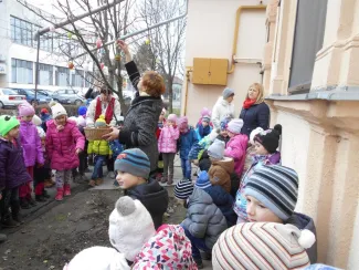 Húsvétvárás a Százszorszép Óvodában