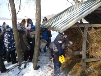 Vadetetésen jártak a Százszorszép ovisok