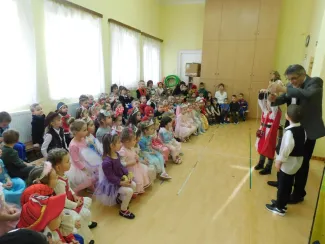 „Bál, bál, maszkabál…”  a Százszorszép Óvodában