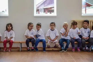 Tornaszobát avattak a Csemetekert ovisok