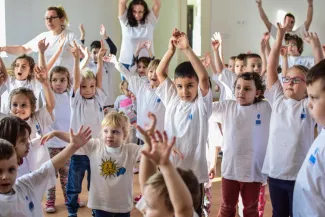 Tornaszobát avattak a Csemetekert ovisok