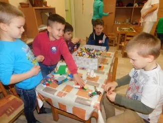 A Százszorszép Óvoda vendégei voltak az 1. osztályosok