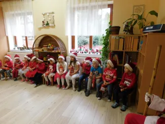 Mikulás ünnep a Százszorszép Óvodában