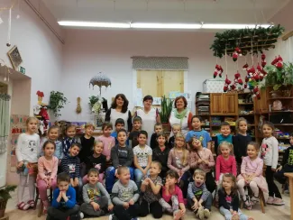 A Százszorszép Óvoda vendégei voltak az 1. osztályosok