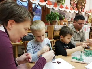 Adventi Játszóház a Százszorszép Óvodában