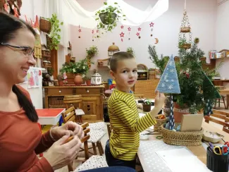 Adventi Játszóház a Százszorszép Óvodában