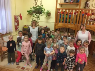 A Százszorszép Óvoda vendégei voltak az 1. osztályosok
