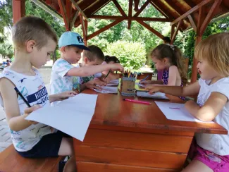 Vidám nyári élet a Százszorszép Óvodában 2021.
